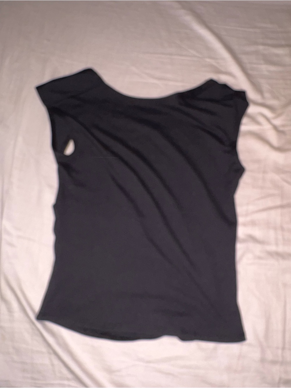 Black Women's Backless Top